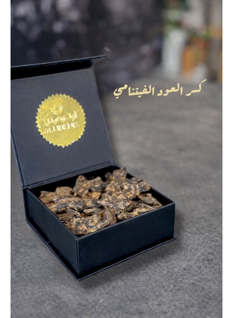 أولودينيز  3.43 تولة (55 غرام) من قطع العود الطبيعي الفاخر على شكل تلال النمل -مصنوع يدويًا برائحة آسرة تدوم طويلاً للمناسبات الروحانية والعلاج بالروائح والهدايا الفاخرة - Image 4